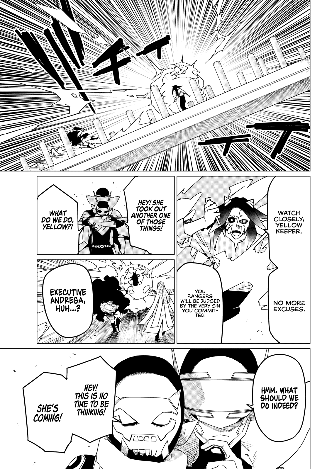 Ranger Reject Chapter 99 page 9 - Chapter 99: Three Way Battle, Part 5
