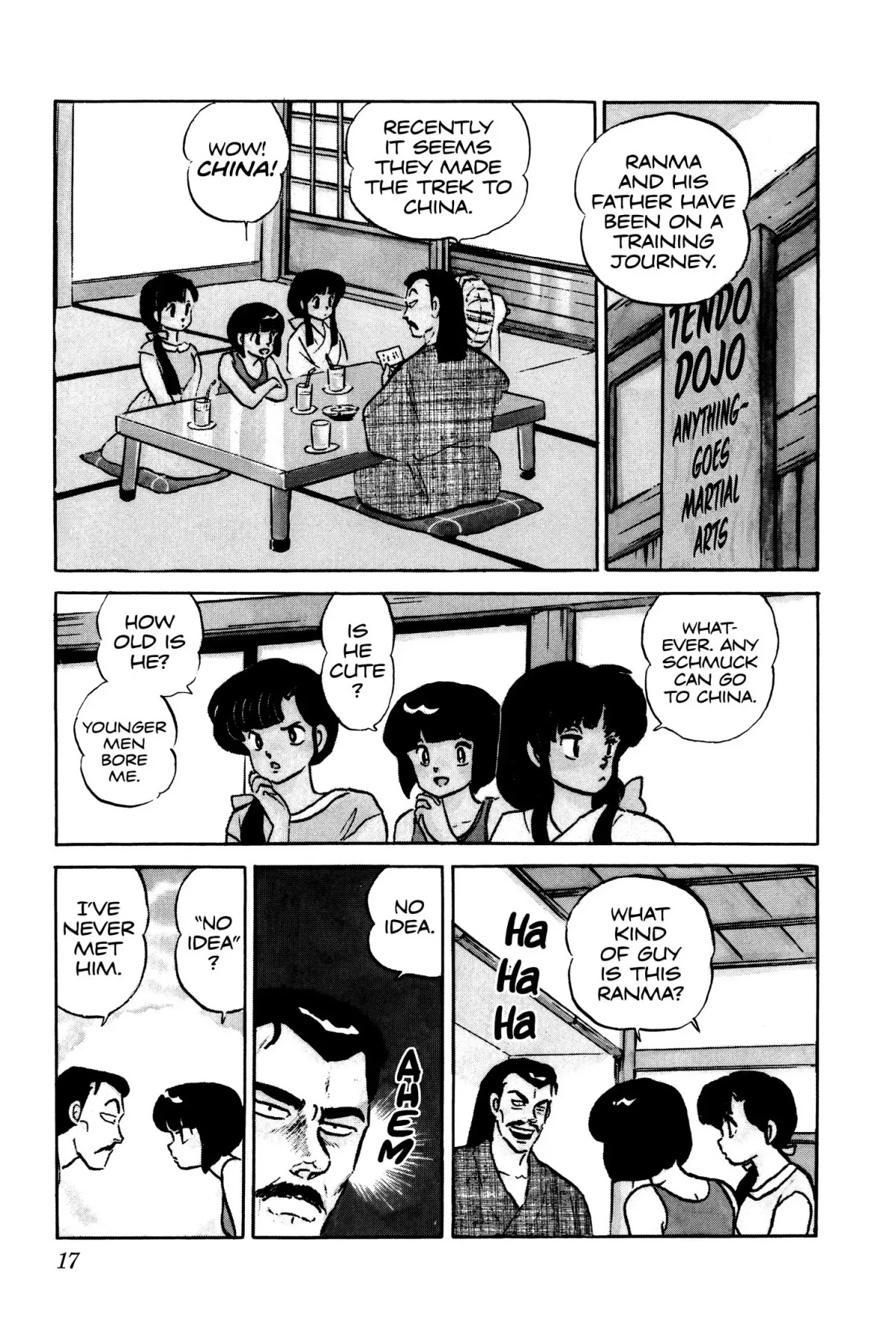Ranma 1/2 Chapter 1 page 17 - Chapter 1: Here's Ranma