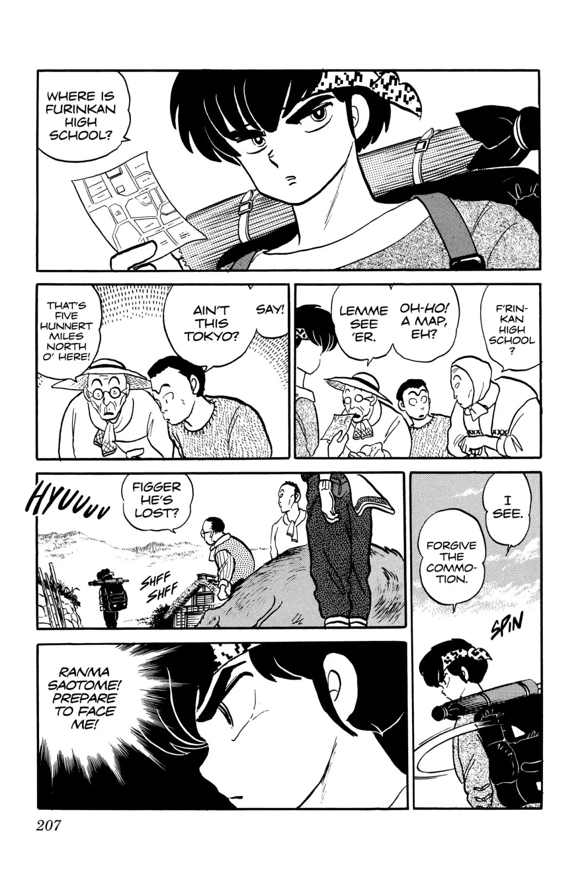 Ranma 1/2 Chapter 10 page 6 - Chapter 10: The Hunter