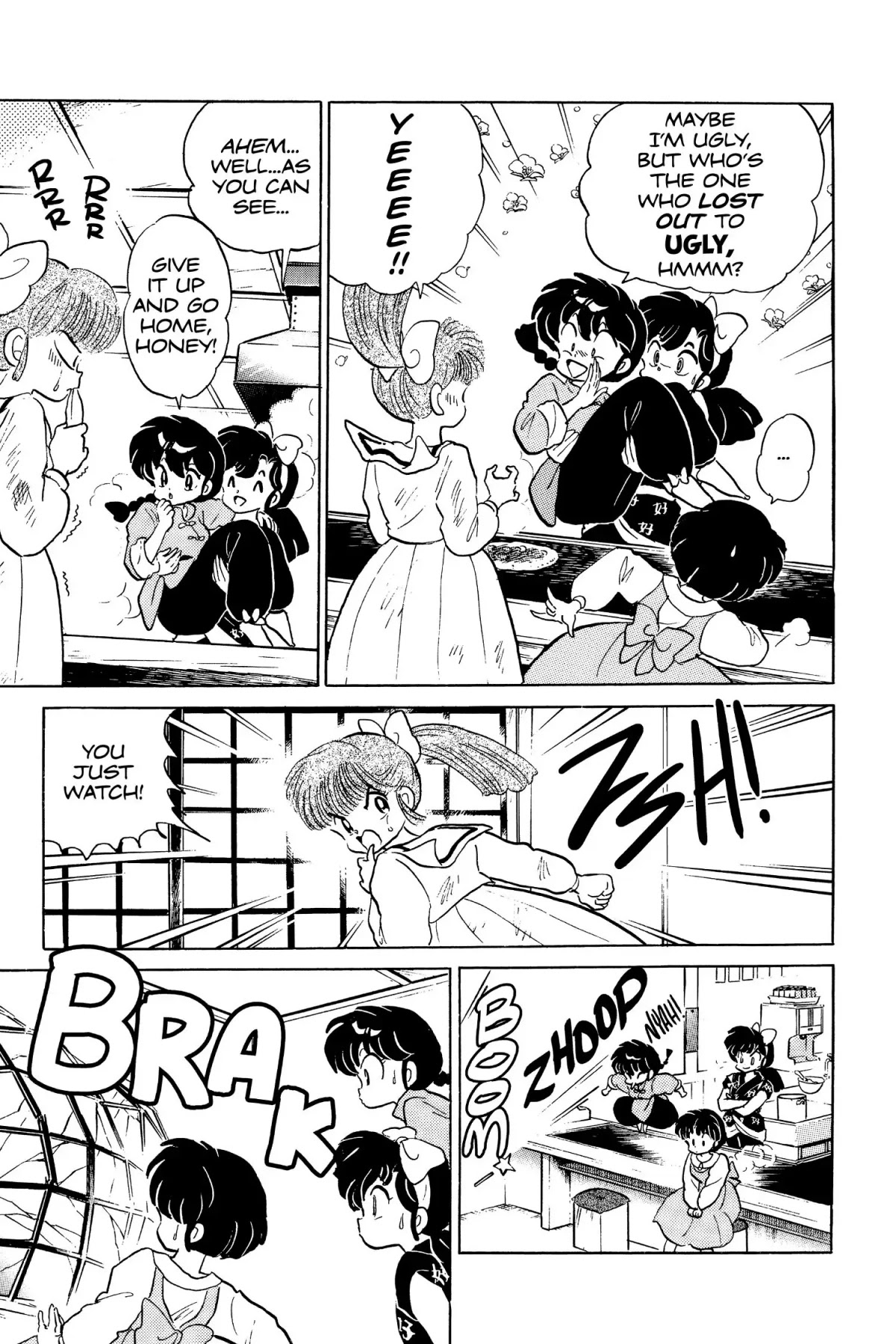 Ranma 1/2 Chapter 100 page 13 - Chapter 100: Tsubasa Kurenai Busts Loose!