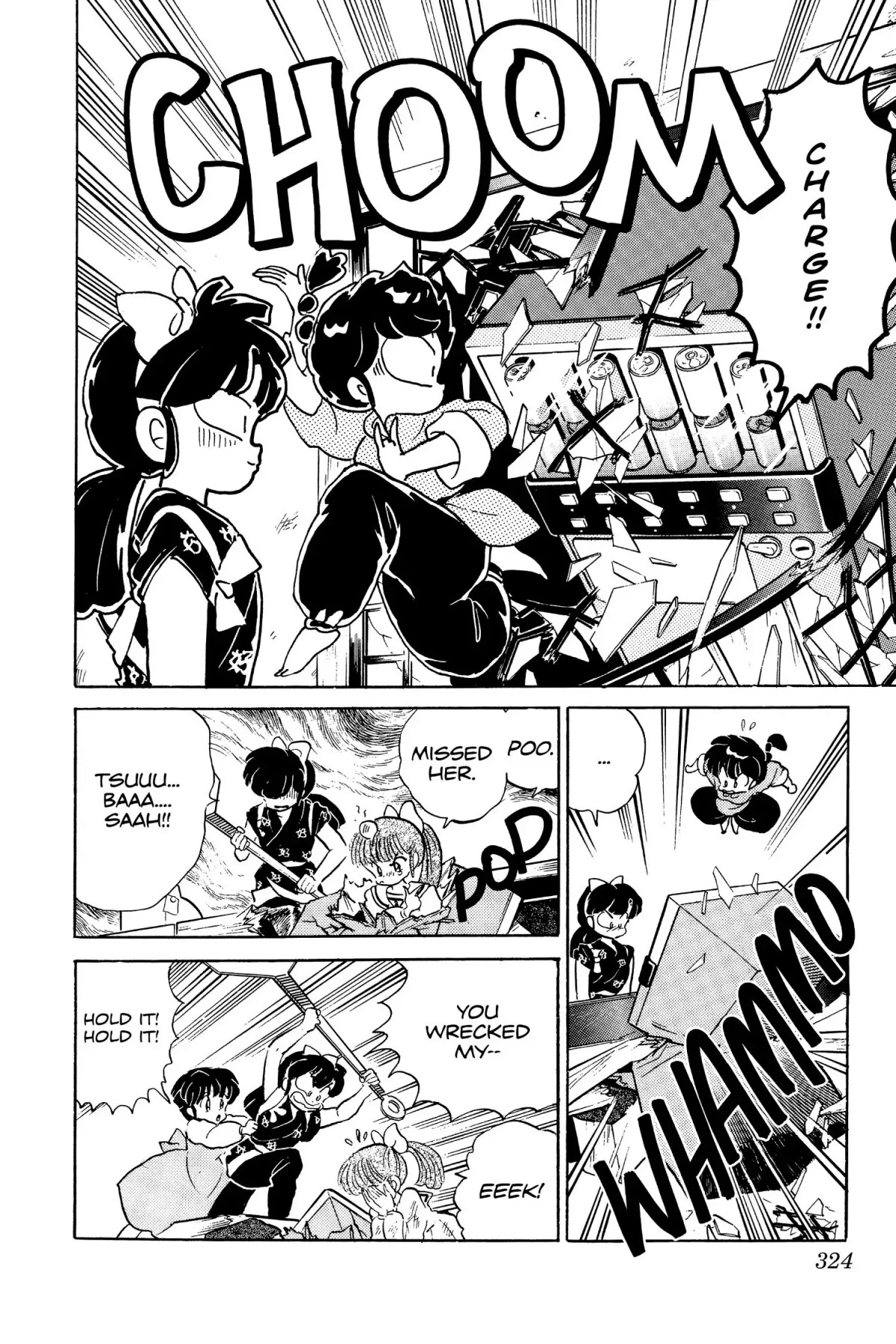 Ranma 1/2 Chapter 100 page 14 - Chapter 100: Tsubasa Kurenai Busts Loose!