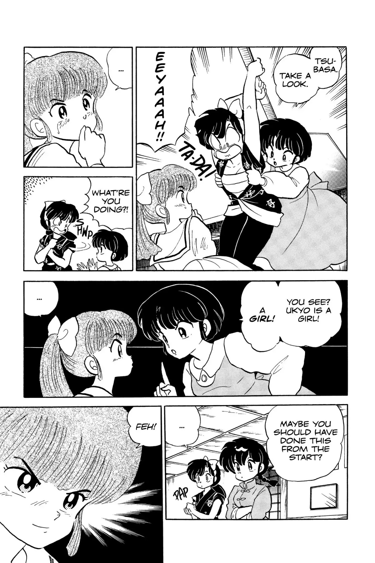 Ranma 1/2 Chapter 100 page 15 - Chapter 100: Tsubasa Kurenai Busts Loose!