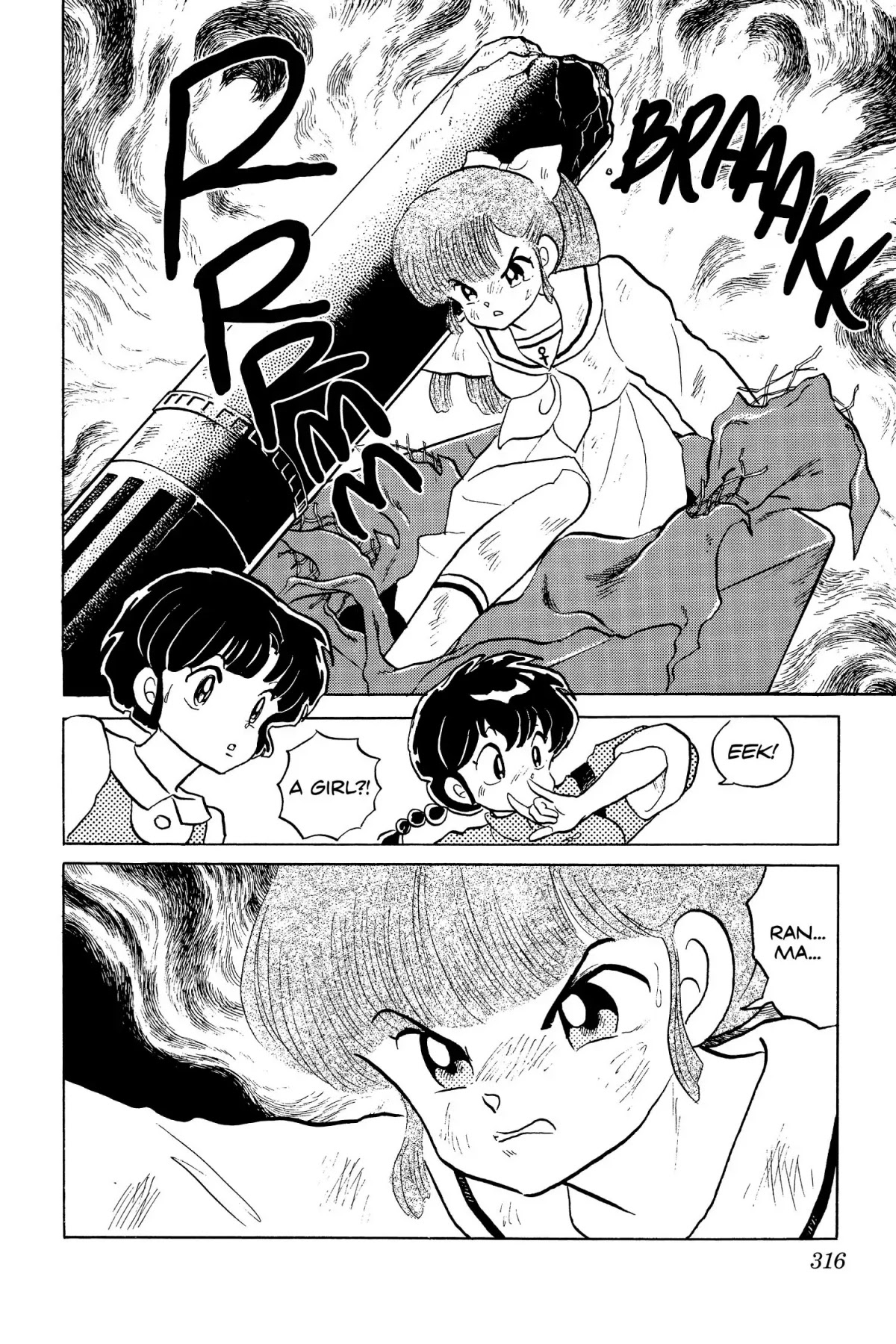 Ranma 1/2 Chapter 100 page 6 - Chapter 100: Tsubasa Kurenai Busts Loose!