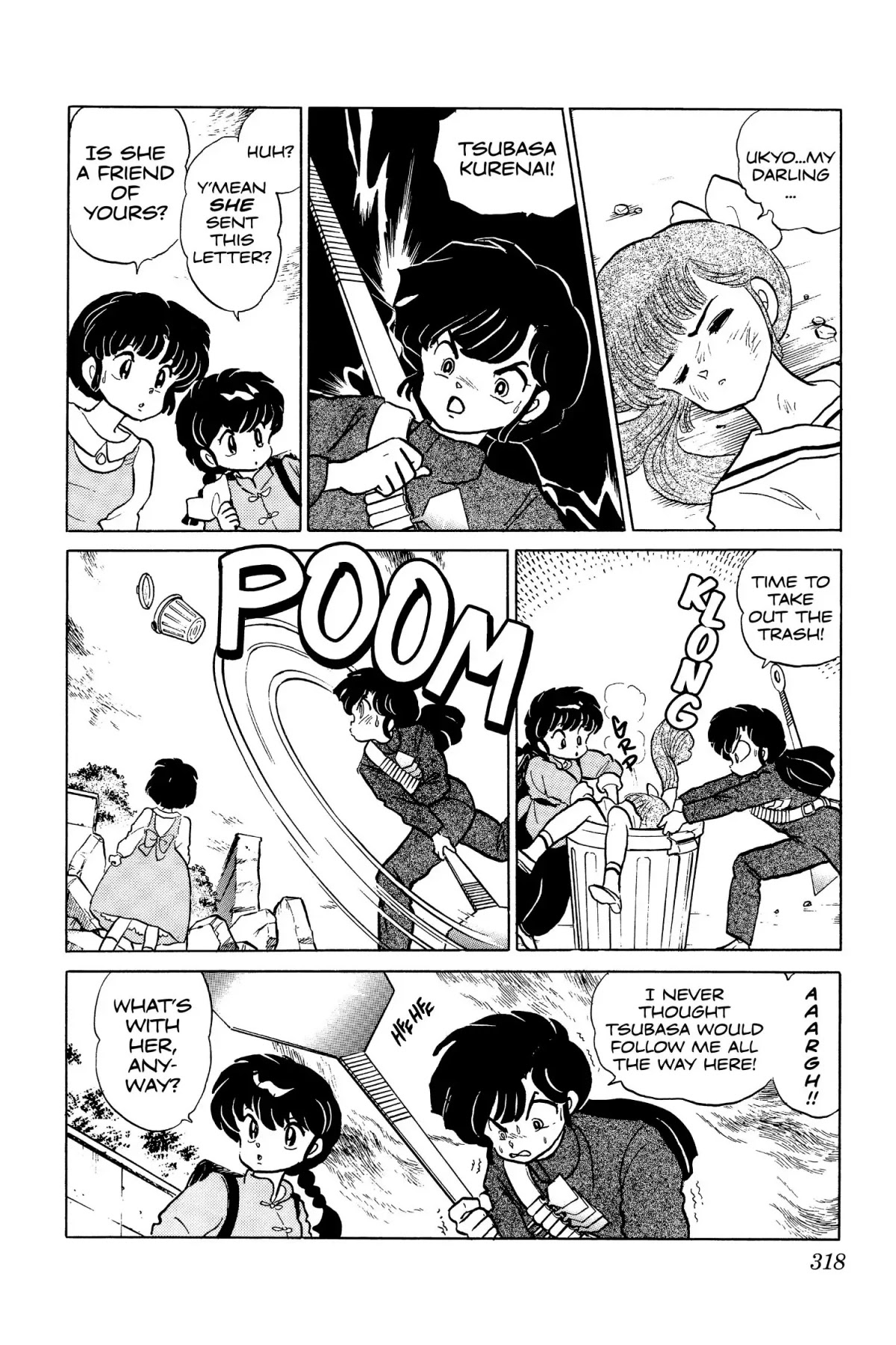 Ranma 1/2 Chapter 100 page 8 - Chapter 100: Tsubasa Kurenai Busts Loose!