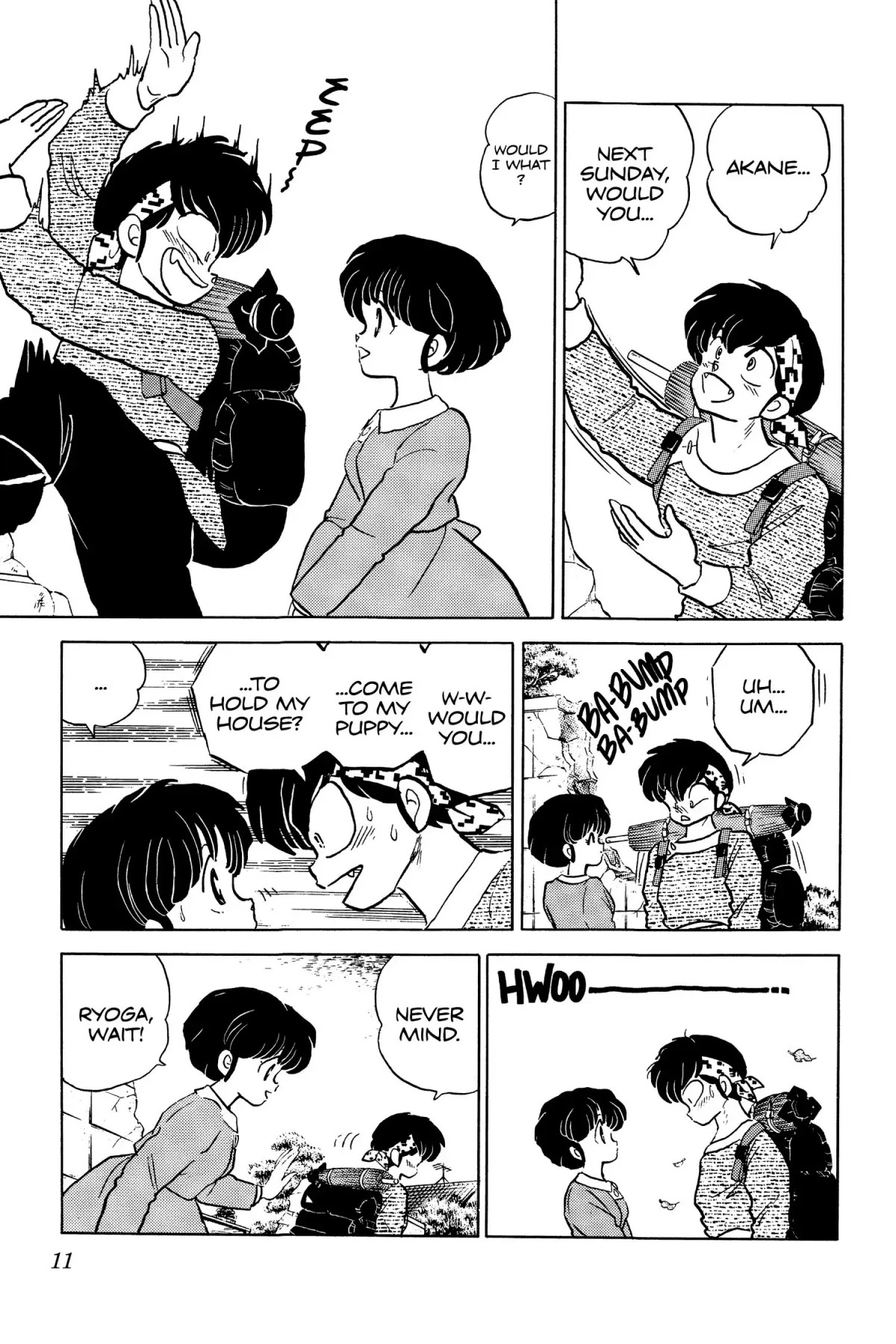 Ranma 1/2 Chapter 103 page 11 - Chapter 103: Ryoga, Come Home