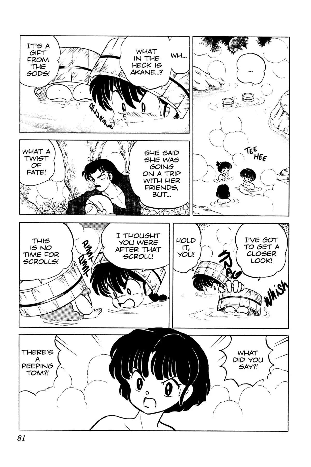 Ranma 1/2 Chapter 107 page 11 - Chapter 107: Get the Secret Scroll!