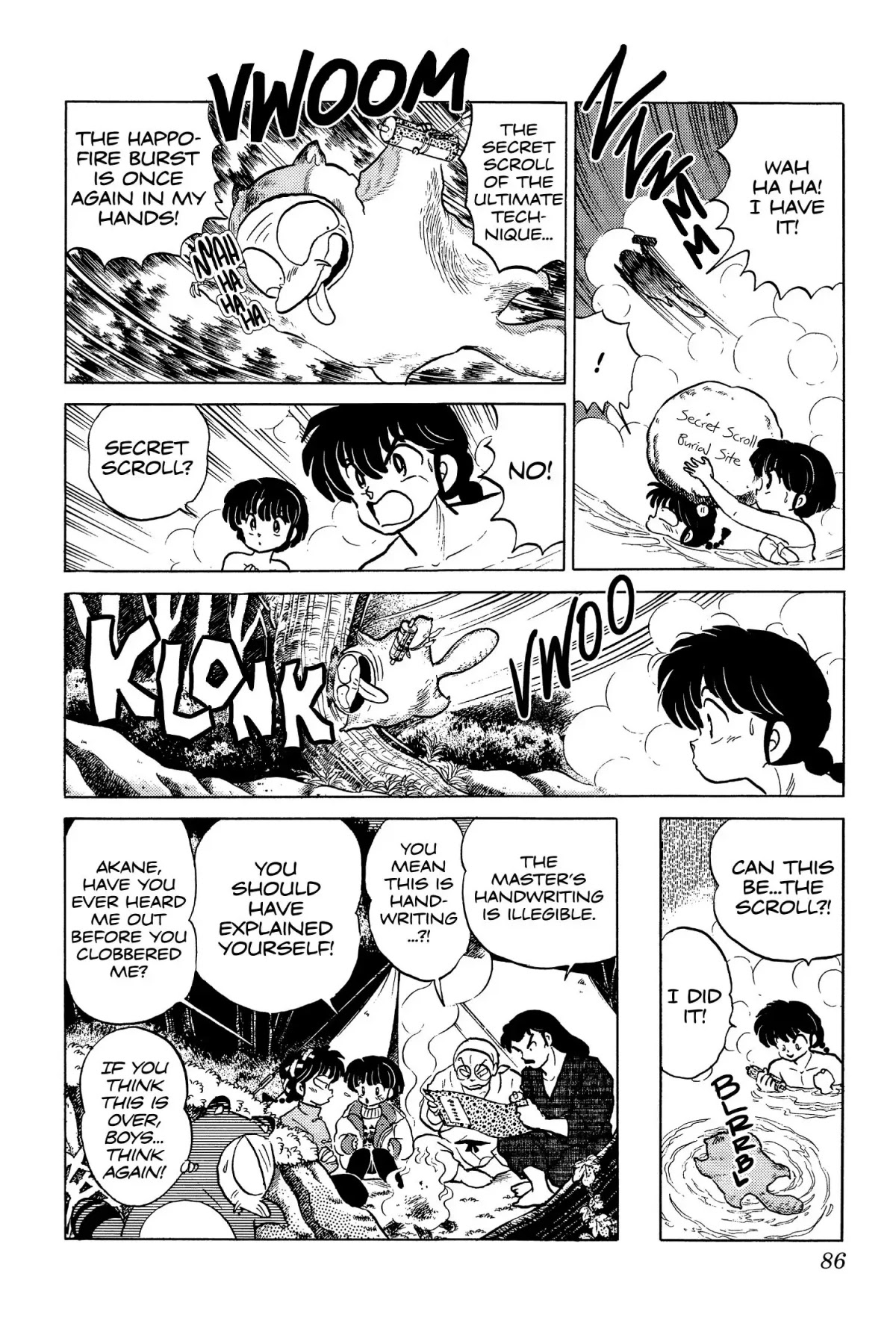 Ranma 1/2 Chapter 107 page 16 - Chapter 107: Get the Secret Scroll!