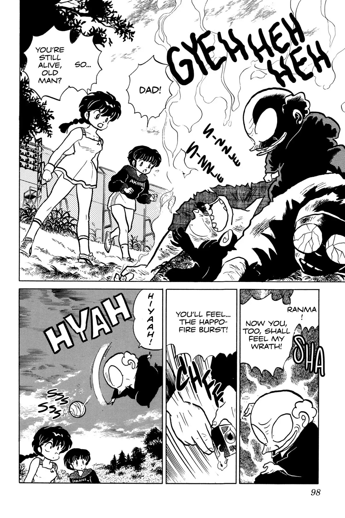 Ranma 1/2 Chapter 108 page 12 - Chapter 108: The Fire-Burst of Terror!