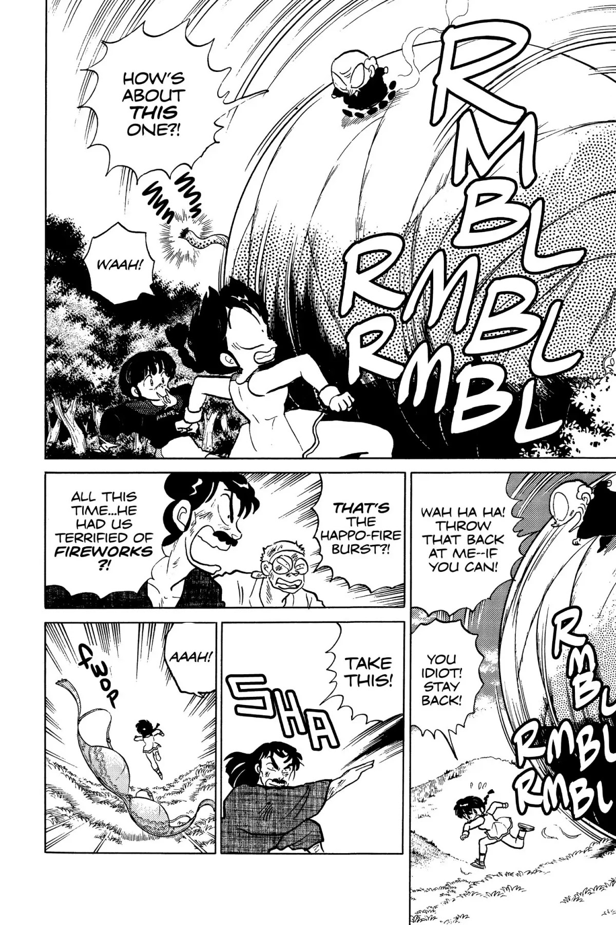 Ranma 1/2 Chapter 108 page 14 - Chapter 108: The Fire-Burst of Terror!