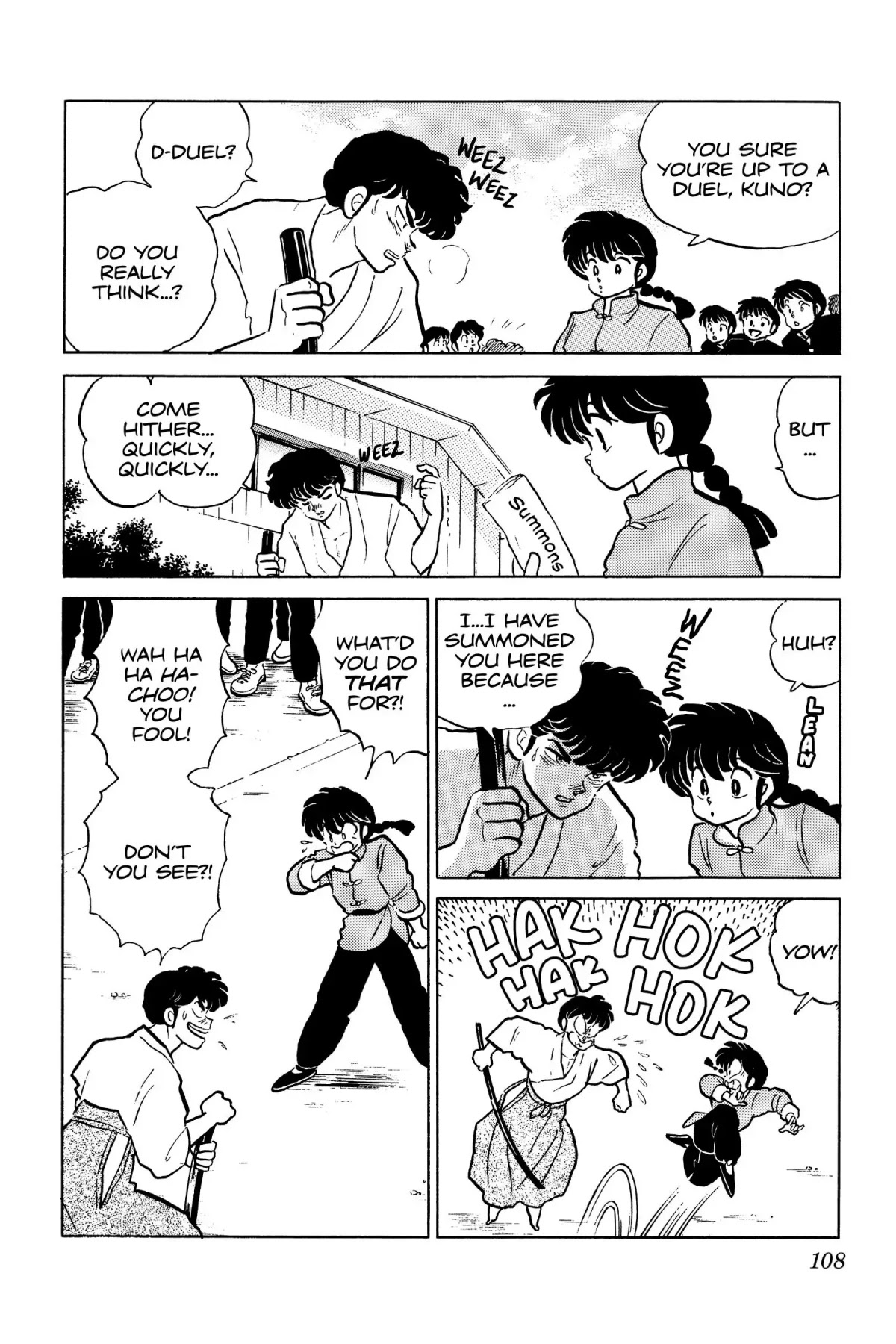 Ranma 1/2 Chapter 109 page 6 - Chapter 109: Embraceable You