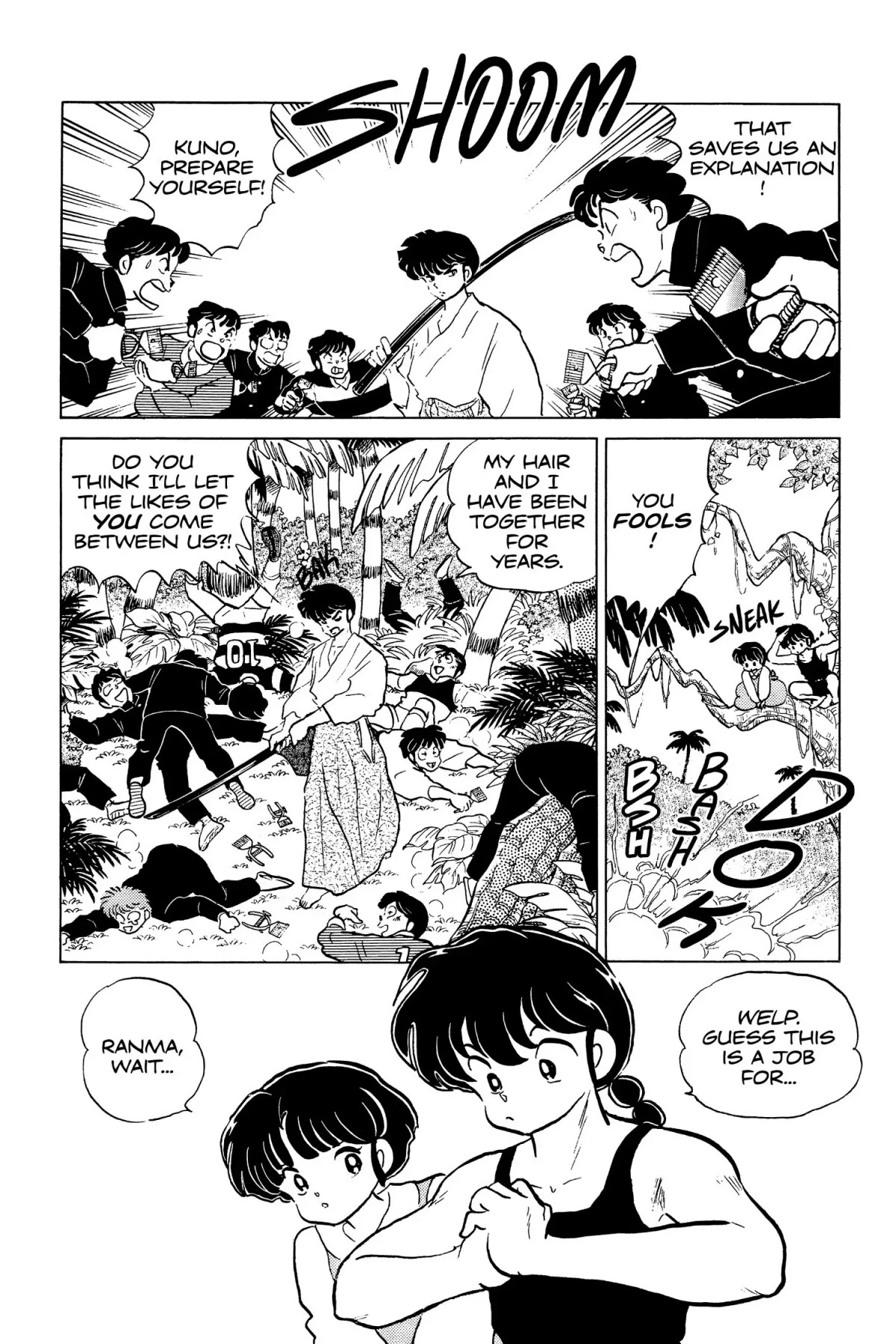 Ranma 1/2 Chapter 117 page 4 - Chapter 117: One Hairy Day