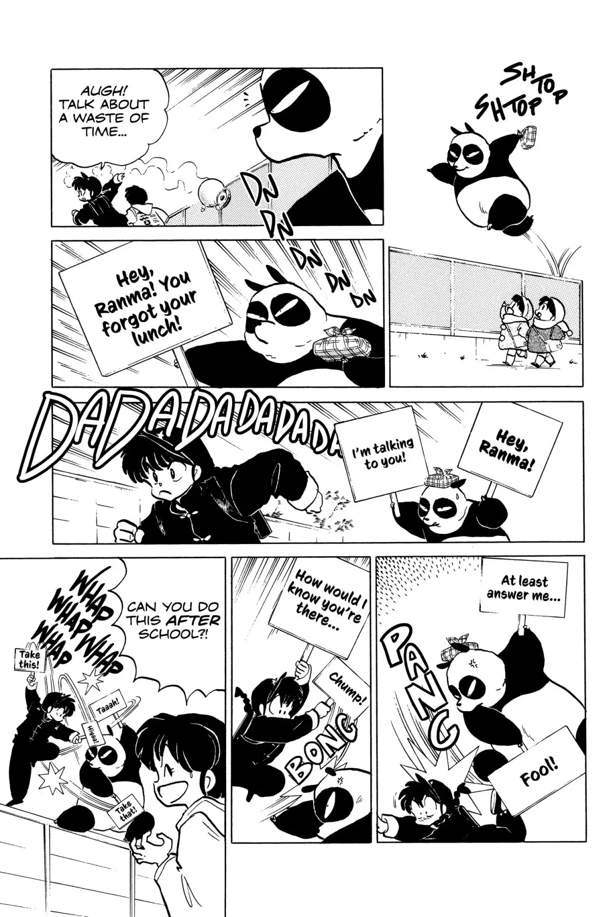 Ranma 1/2 Chapter 119 page 11 - Chapter 119: Gonna Make You Tardy!