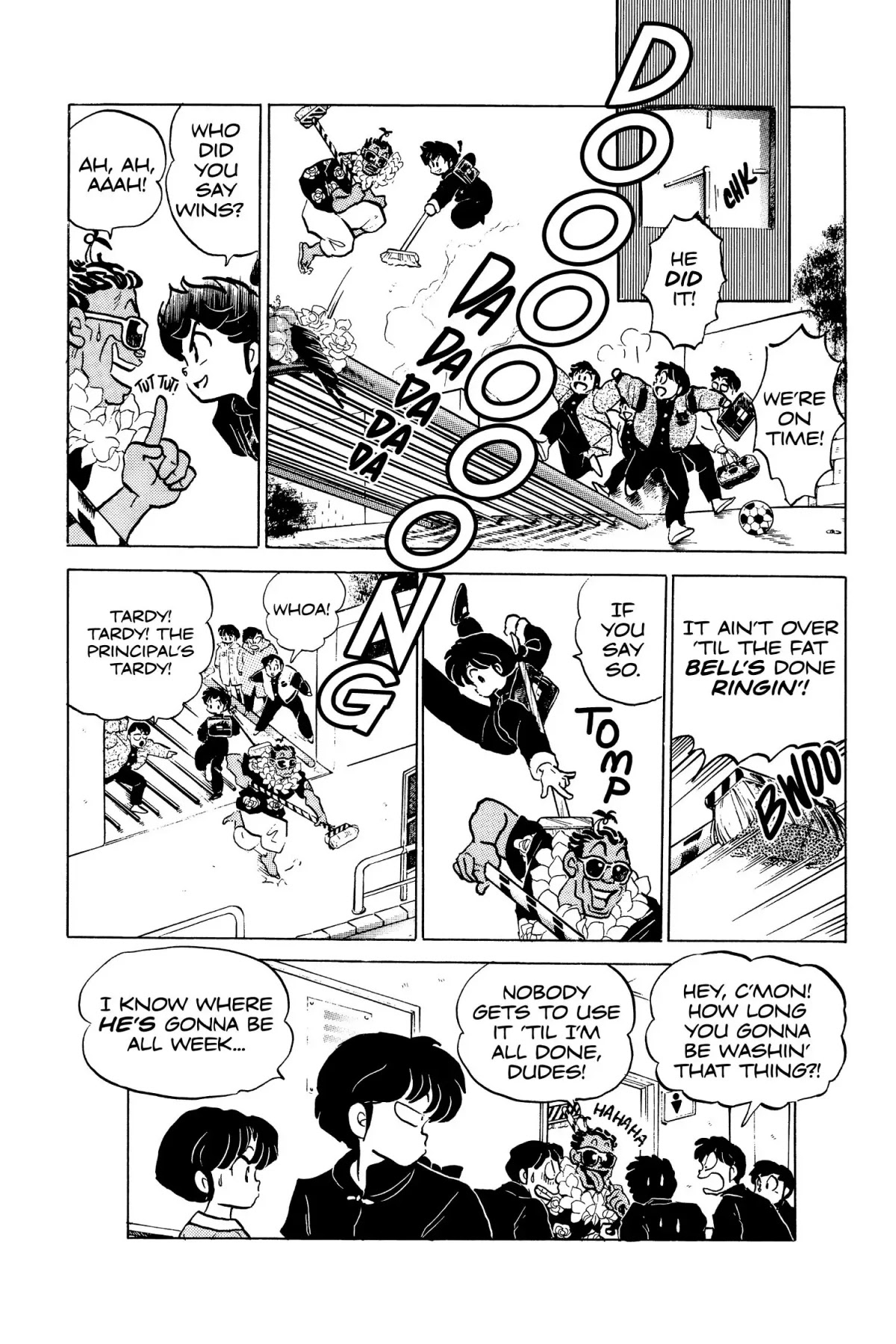 Ranma 1/2 Chapter 119 page 16 - Chapter 119: Gonna Make You Tardy!