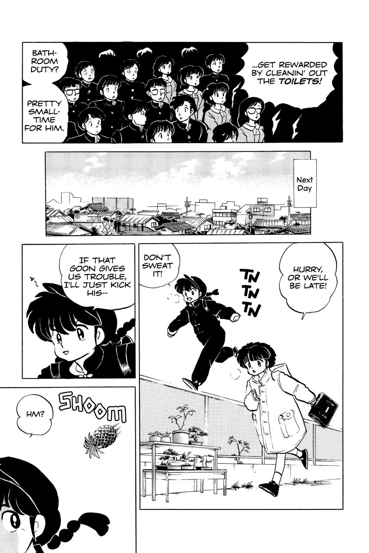 Ranma 1/2 Chapter 119 page 5 - Chapter 119: Gonna Make You Tardy!