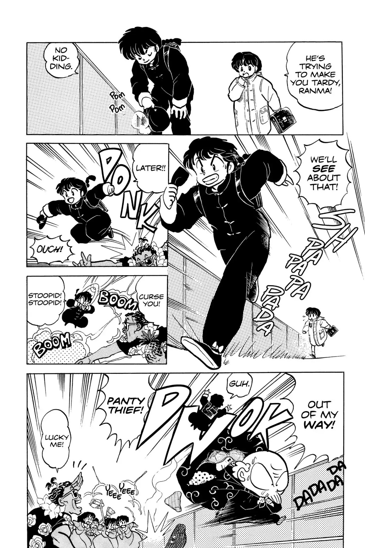 Ranma 1/2 Chapter 119 page 8 - Chapter 119: Gonna Make You Tardy!
