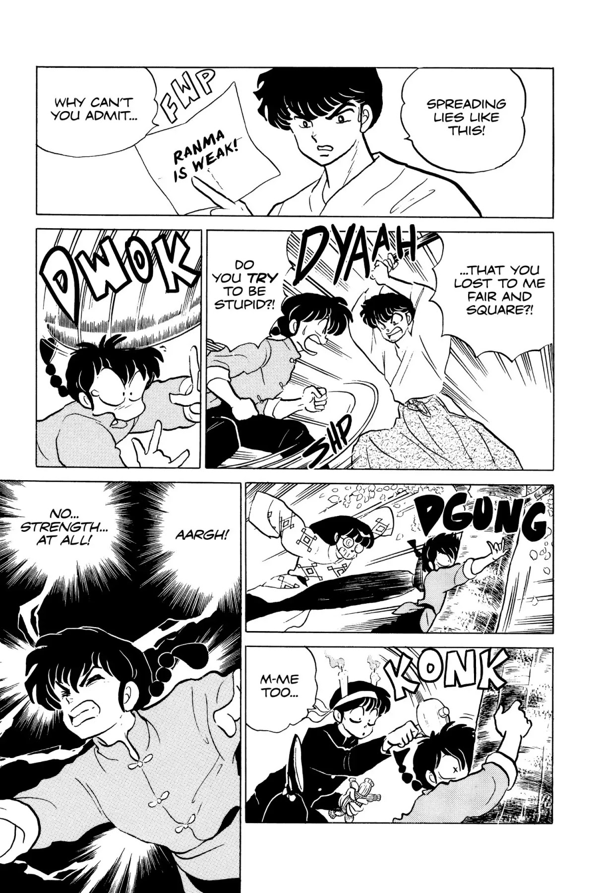 Ranma 1/2 Chapter 126 page 7 - Chapter 126: The World's Weakest Man