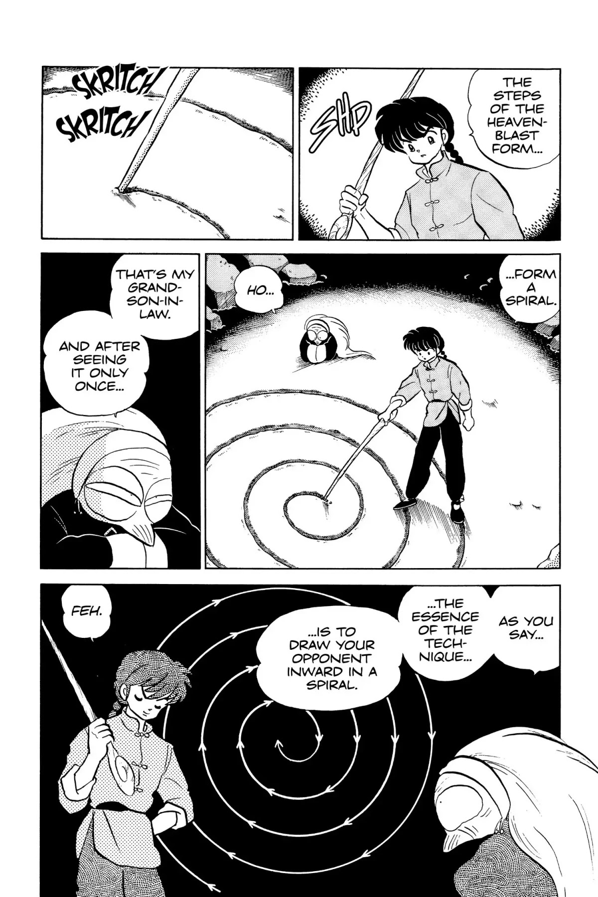 Ranma 1/2 Chapter 129 page 4 - Chapter 129: Training in the Spiral of Hell