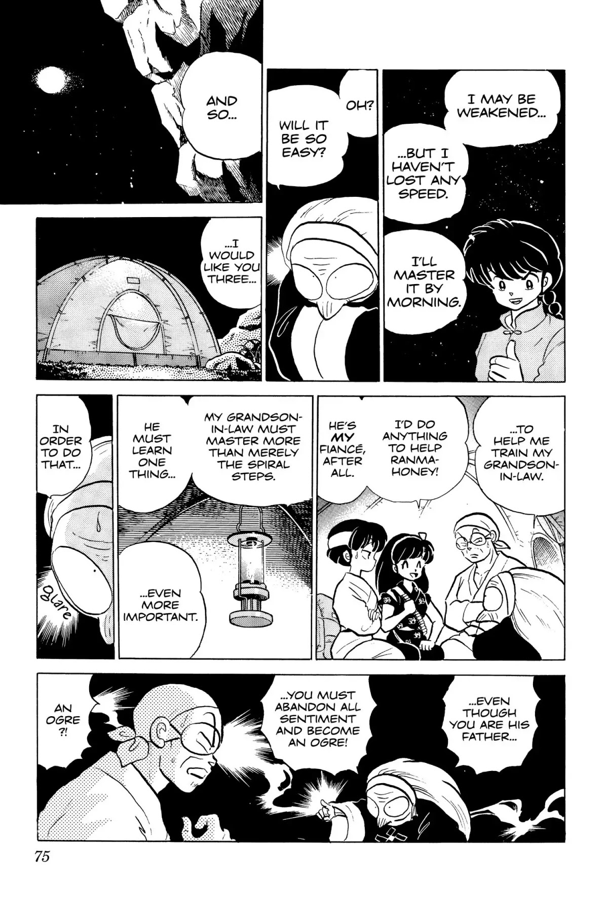 Ranma 1/2 Chapter 129 page 5 - Chapter 129: Training in the Spiral of Hell