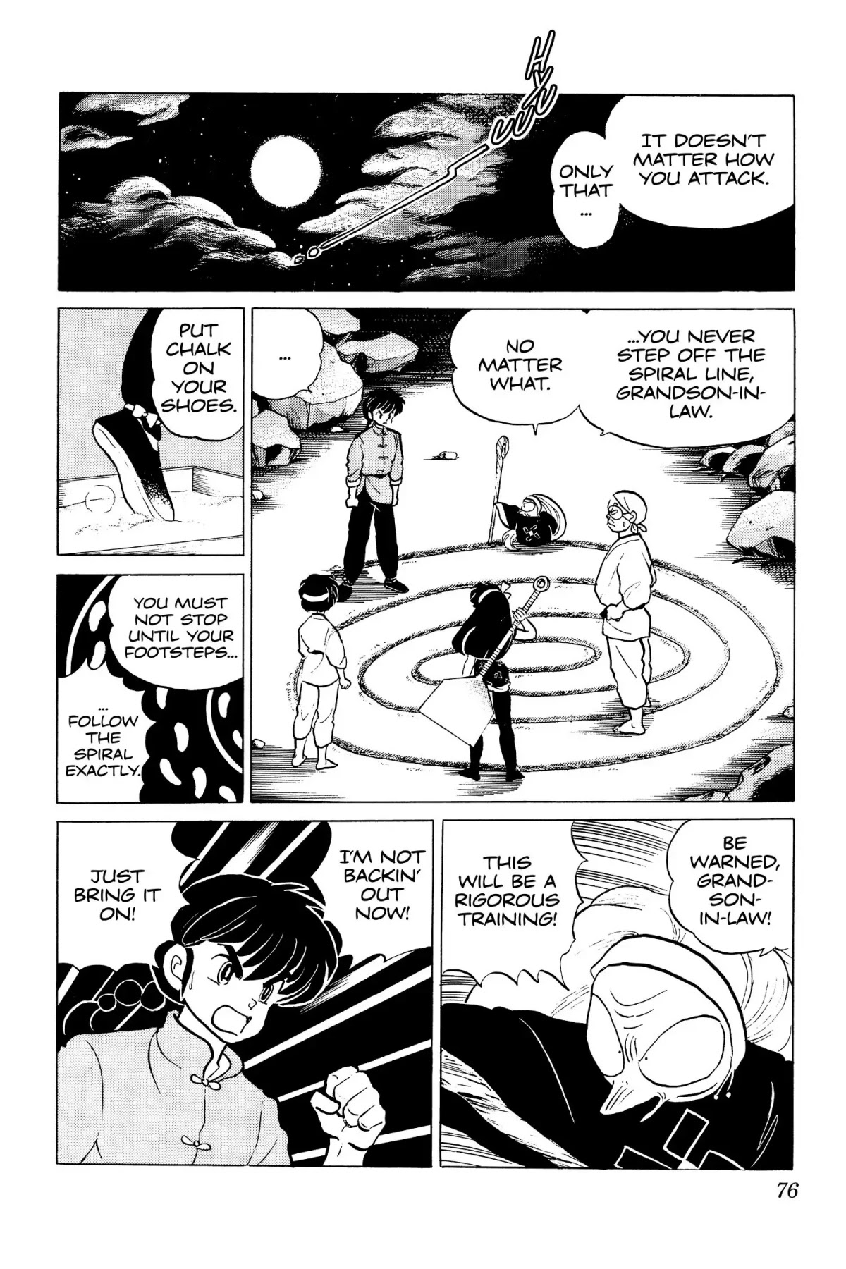 Ranma 1/2 Chapter 129 page 6 - Chapter 129: Training in the Spiral of Hell