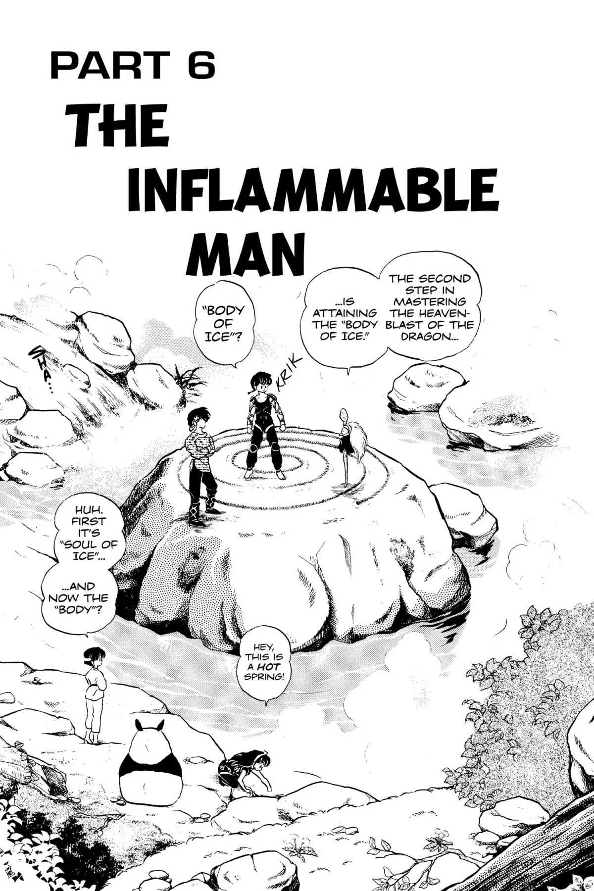 Ranma 1/2 Chapter 130 page 1 - Chapter 130: The Inflammable Man