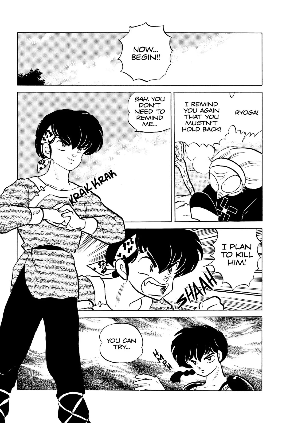 Ranma 1/2 Chapter 130 page 3 - Chapter 130: The Inflammable Man