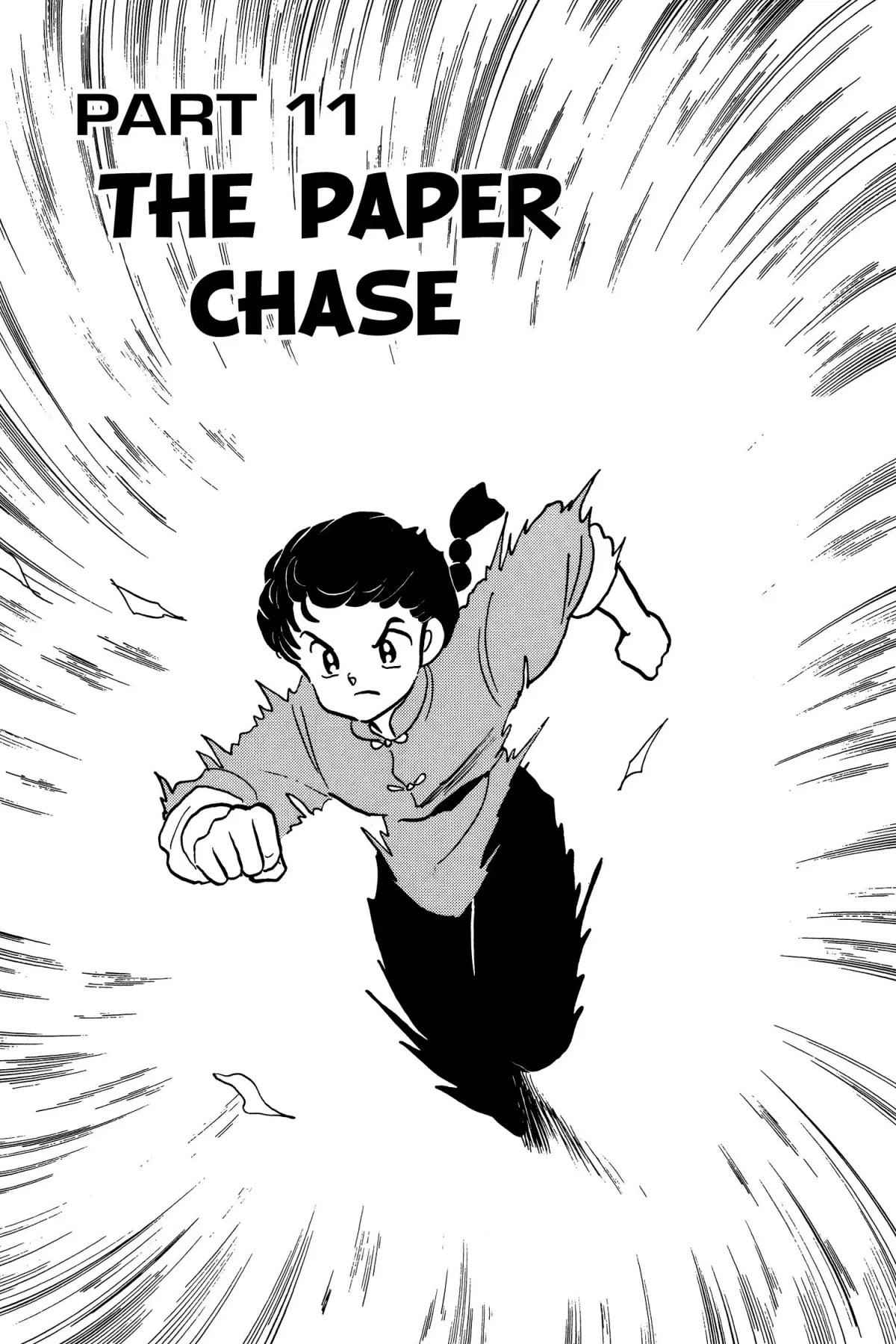 Ranma 1/2 Chapter 135 page 1 - Chapter 135: The Paper Chase