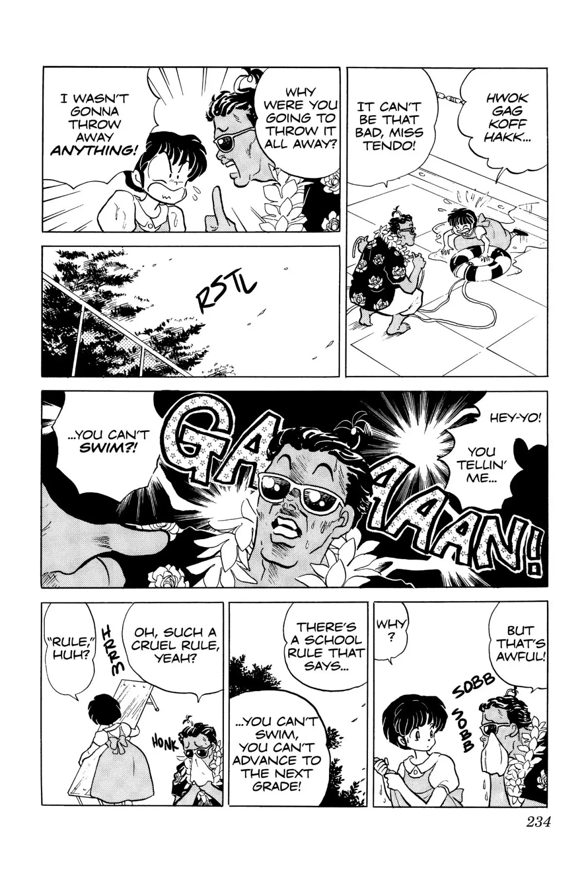 Ranma 1/2 Chapter 139 page 4 - Chapter 139: Swim like a Hammer