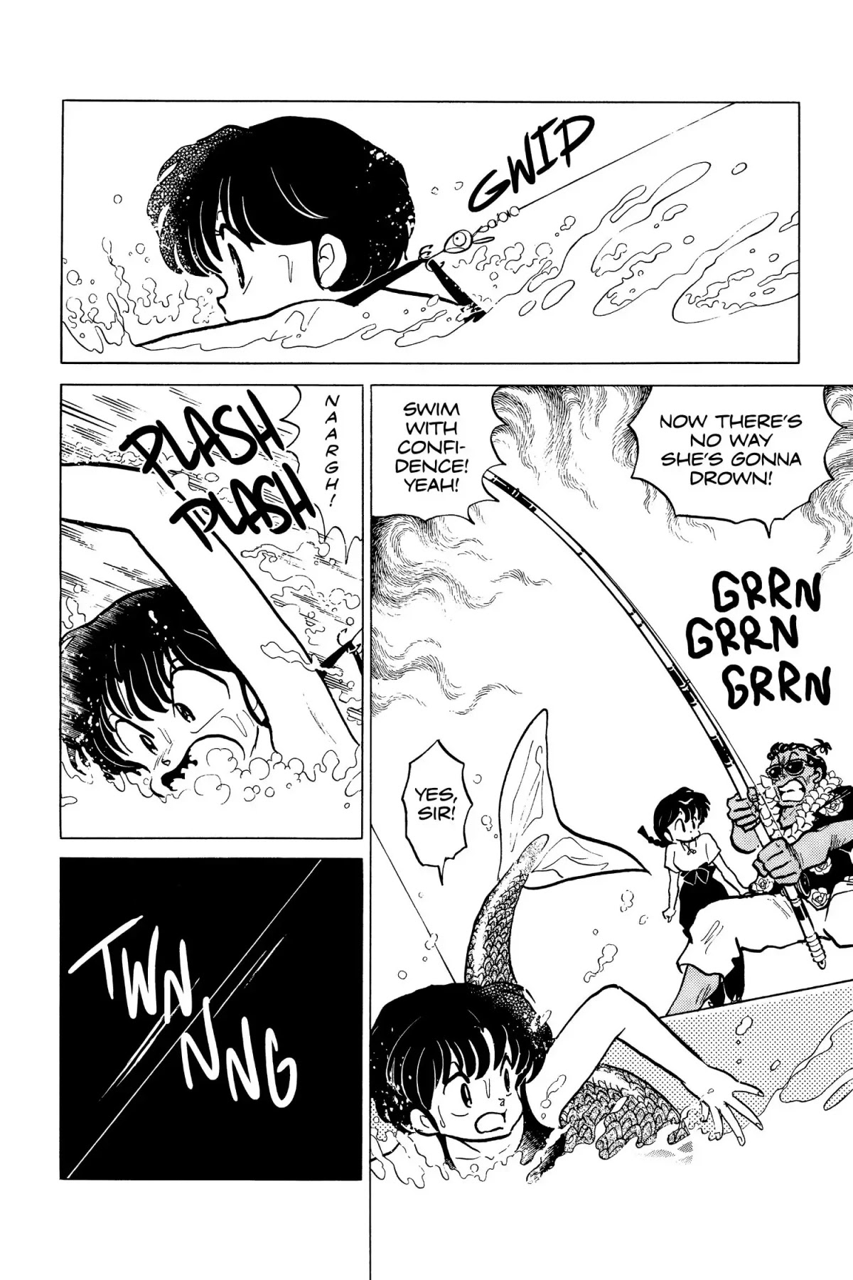 Ranma 1/2 Chapter 140 page 10 - Chapter 140: Courage Underwater