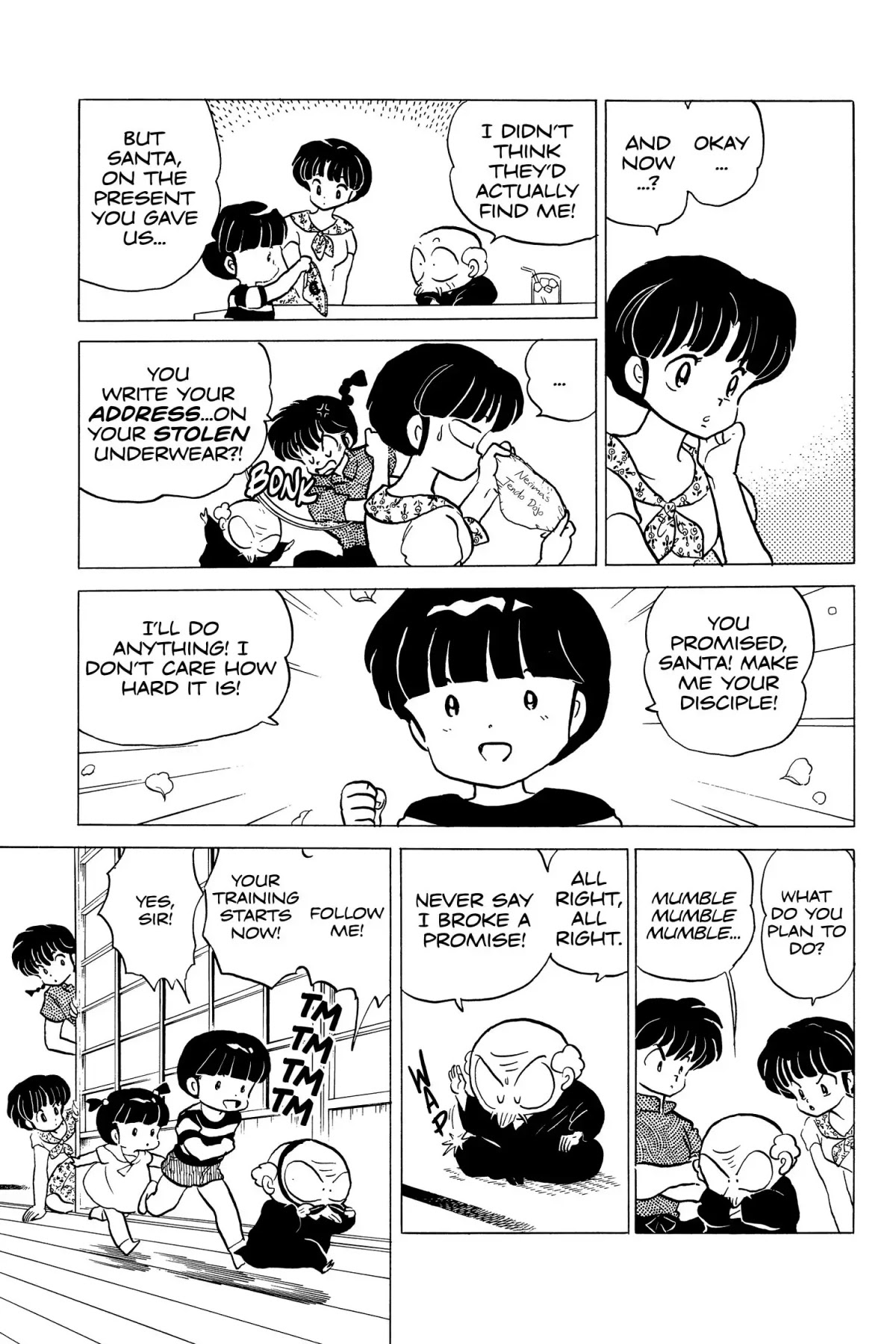 Ranma 1/2 Chapter 146 page 7 - Chapter 146: Santa's Little Disciples
