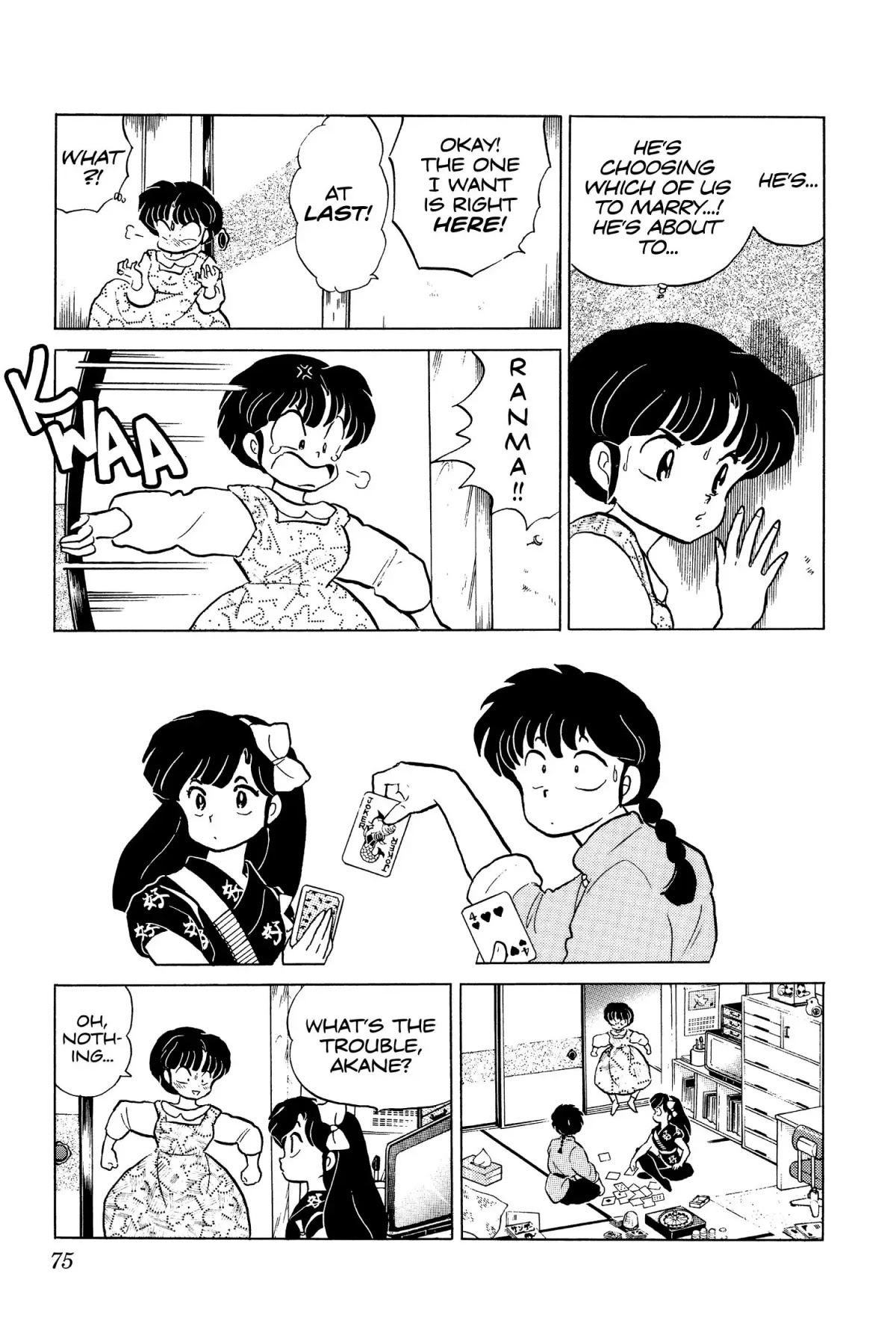 Ranma 1/2 Chapter 151 page 5 - Chapter 151: Never Bet Your Life