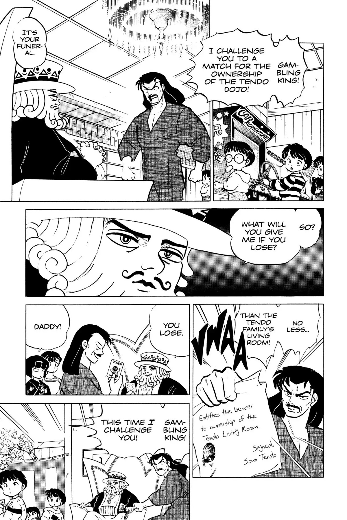 Ranma 1/2 Chapter 151 page 9 - Chapter 151: Never Bet Your Life