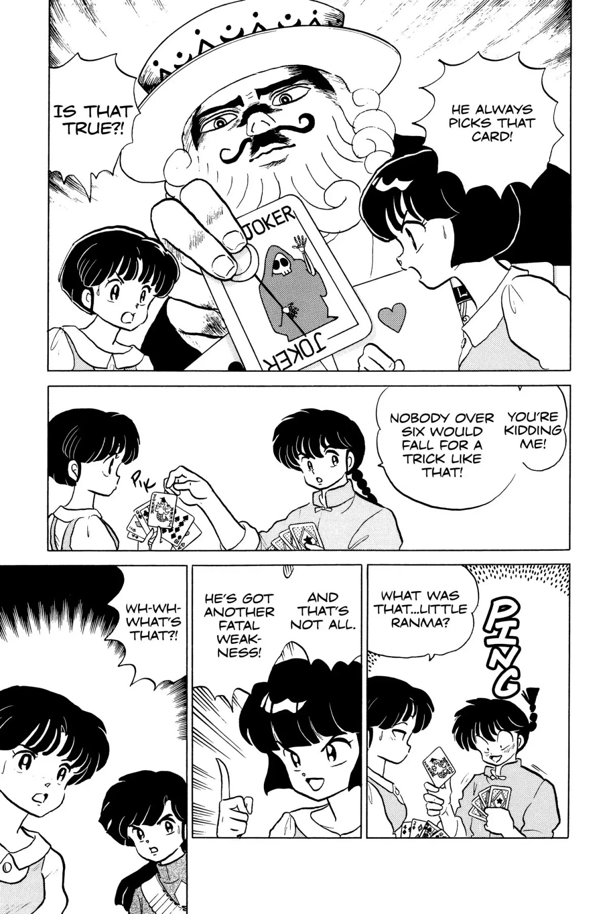 Ranma 1/2 Chapter 152 page 5 - Chapter 152: Put on a Poker Face