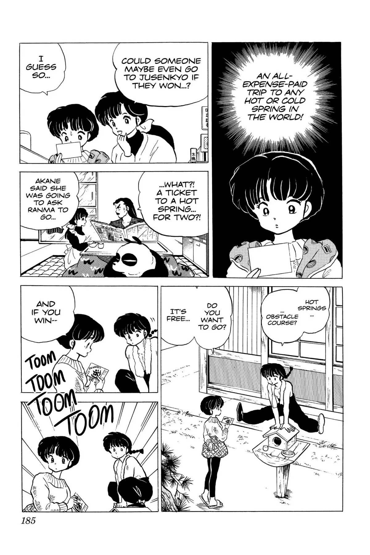 Ranma 1/2 Chapter 158 page 3 - Chapter 158: Let's Go to the Hot Springs