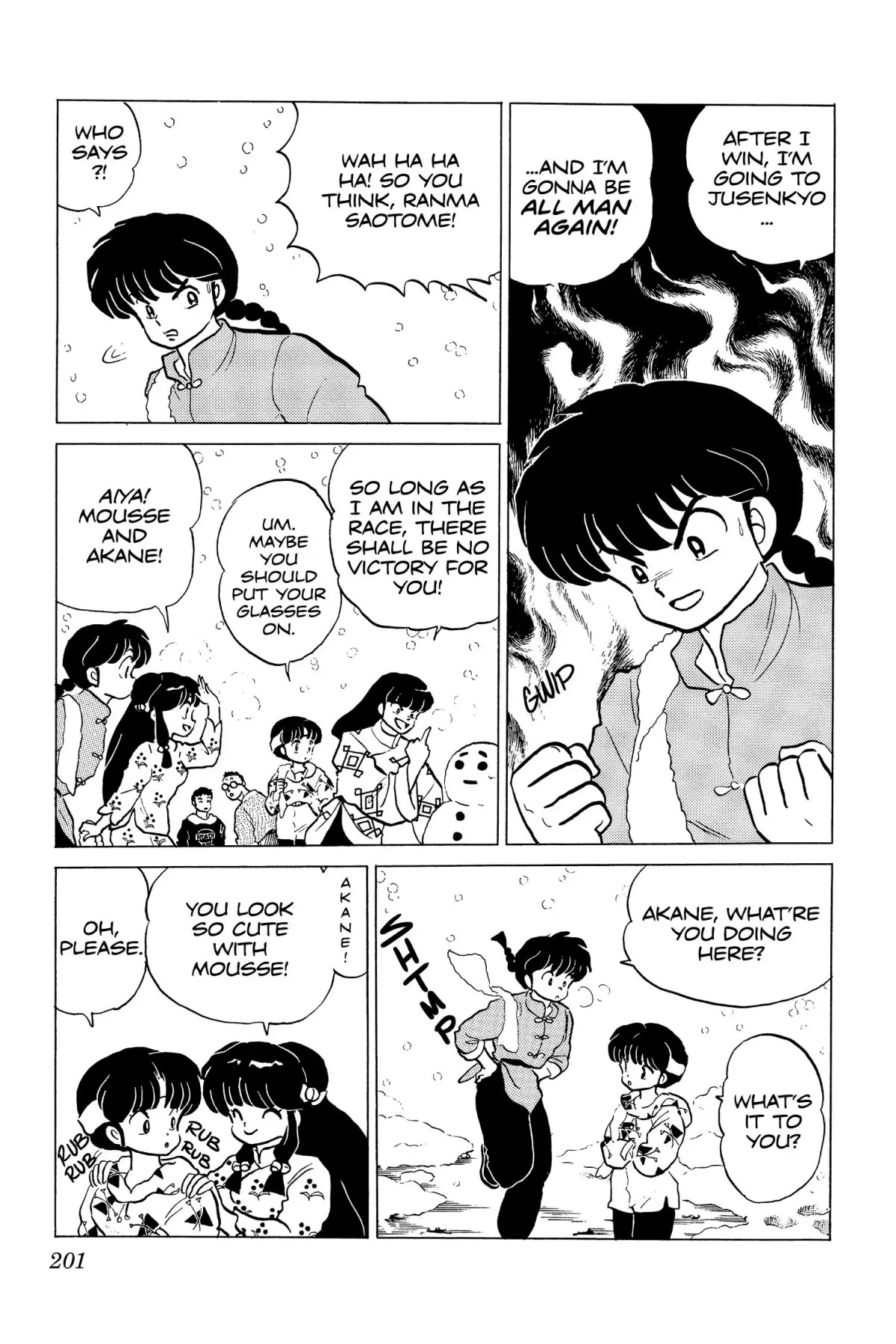 Ranma 1/2 Chapter 159 page 3 - Chapter 159: Screamin' at the Hot Springs!