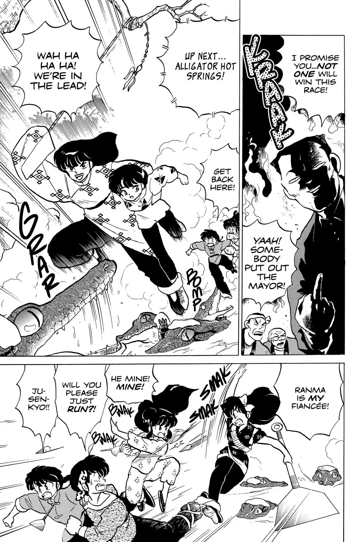 Ranma 1/2 Chapter 160 page 3 - Chapter 160: Three-Leg Scramble