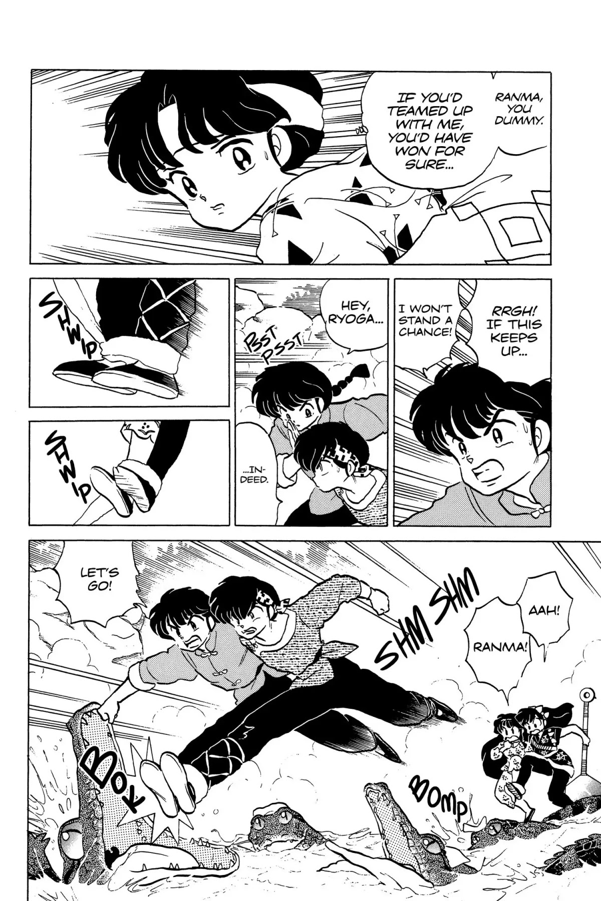 Ranma 1/2 Chapter 160 page 4 - Chapter 160: Three-Leg Scramble