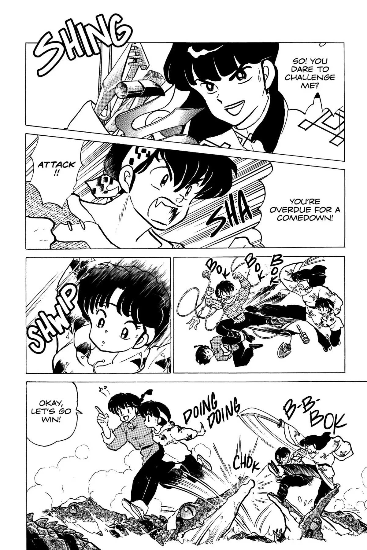 Ranma 1/2 Chapter 160 page 6 - Chapter 160: Three-Leg Scramble