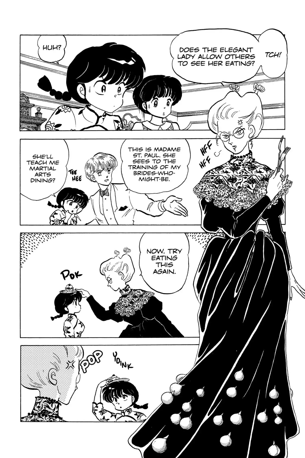 Ranma 1/2 Chapter 166 page 6 - Chapter 166: Bad Manors