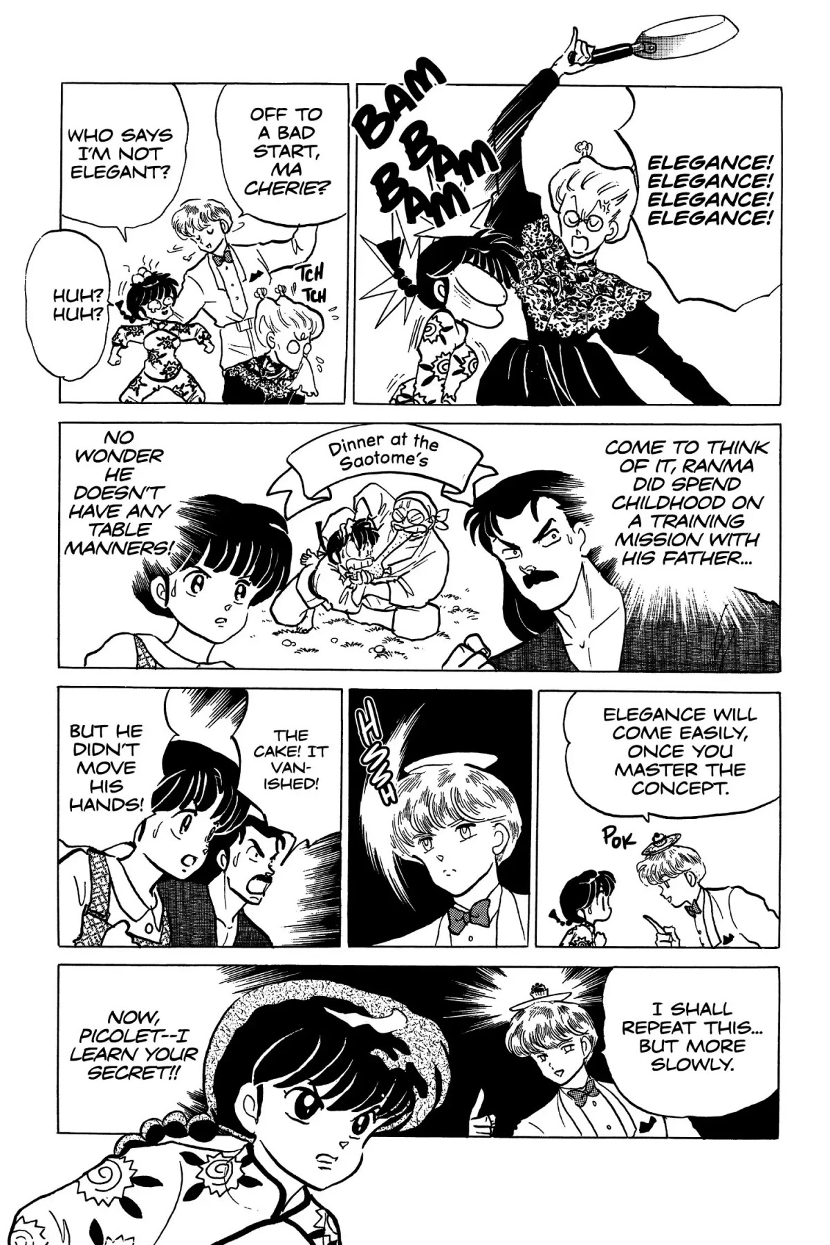 Ranma 1/2 Chapter 166 page 7 - Chapter 166: Bad Manors