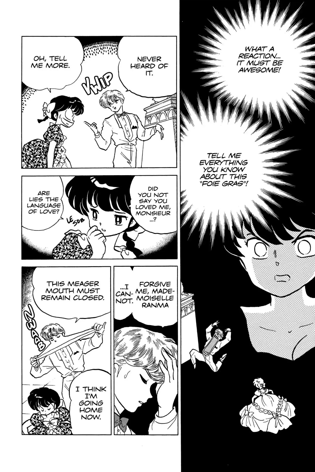 Ranma 1/2 Chapter 168 page 10 - Chapter 168: Le Karate de Foie Gras