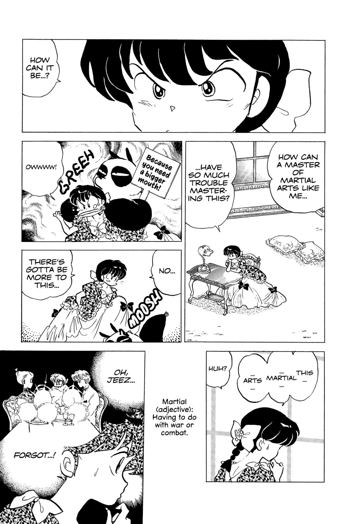Ranma 1/2 Chapter 168 page 5 - Chapter 168: Le Karate de Foie Gras