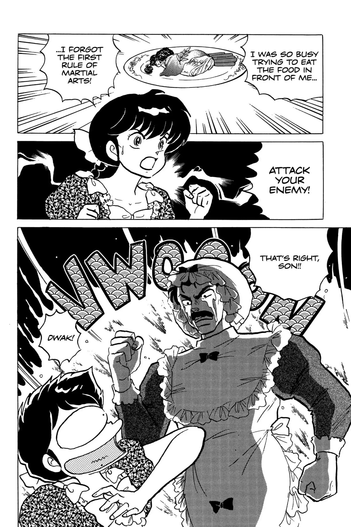 Ranma 1/2 Chapter 168 page 6 - Chapter 168: Le Karate de Foie Gras