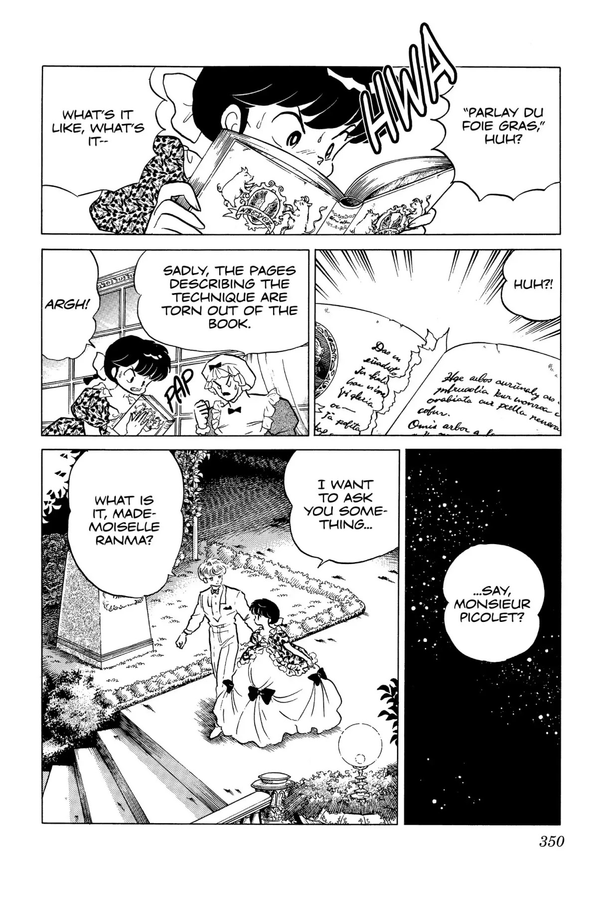 Ranma 1/2 Chapter 168 page 8 - Chapter 168: Le Karate de Foie Gras