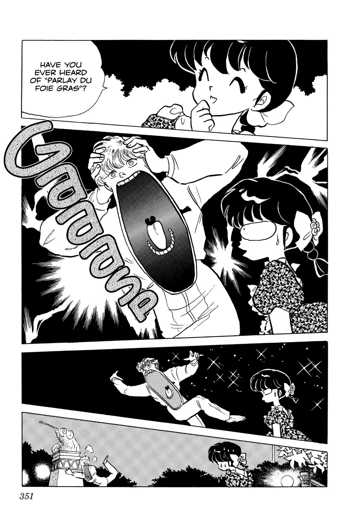 Ranma 1/2 Chapter 168 page 9 - Chapter 168: Le Karate de Foie Gras