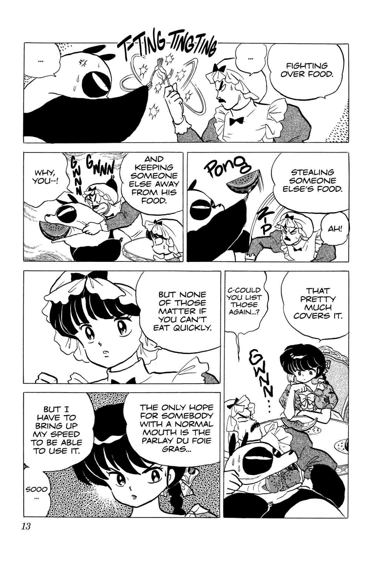 Ranma 1/2 Chapter 169 page 13 - Chapter 169: Bathroom Training