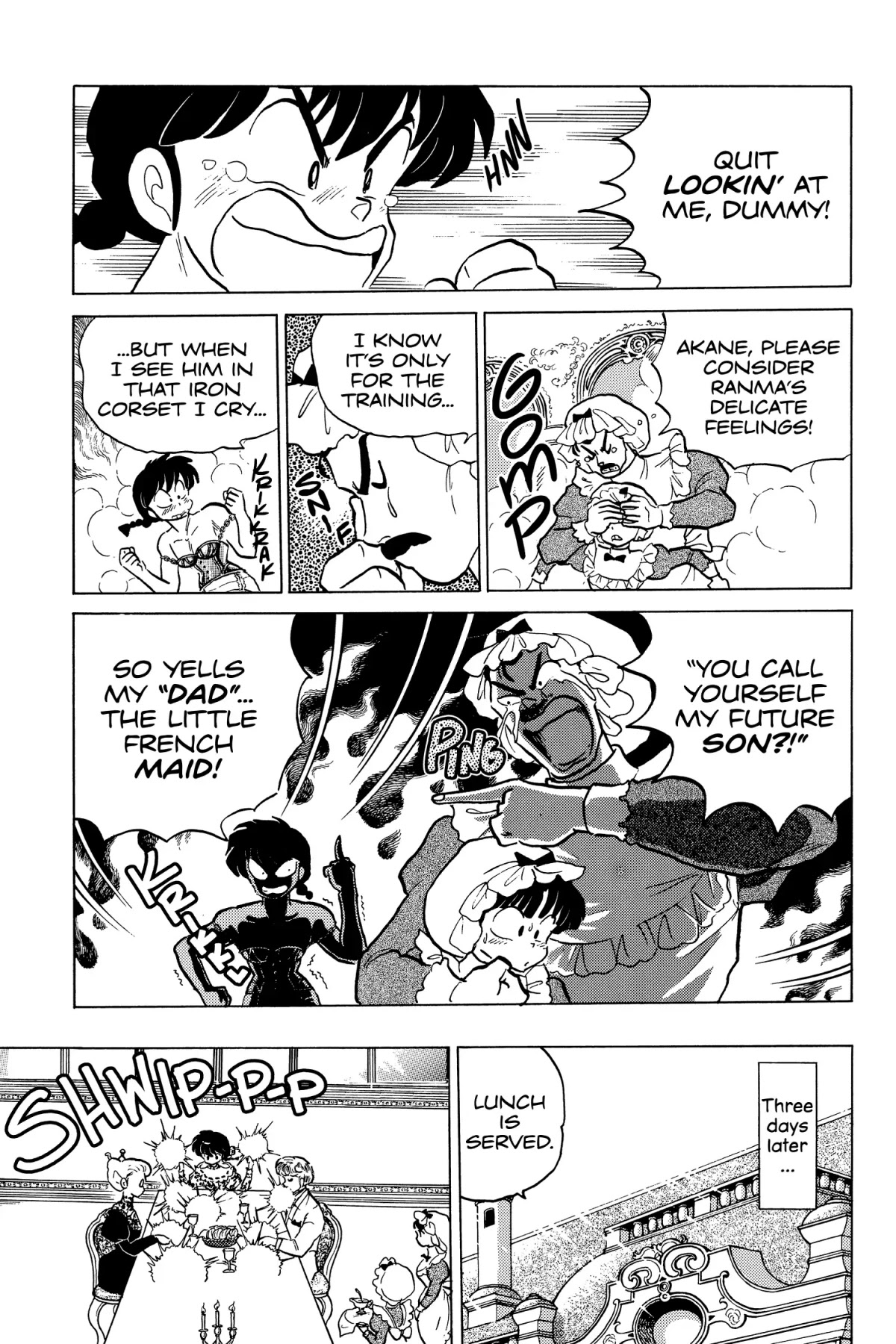Ranma 1/2 Chapter 169 page 17 - Chapter 169: Bathroom Training