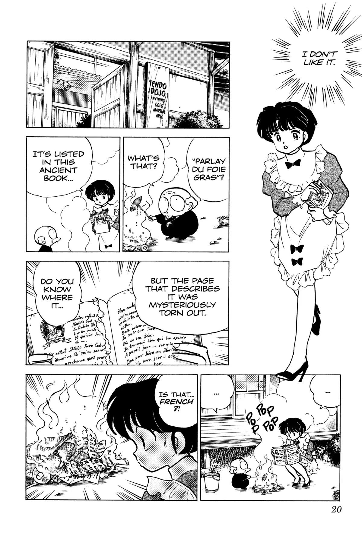 Ranma 1/2 Chapter 169 page 20 - Chapter 169: Bathroom Training