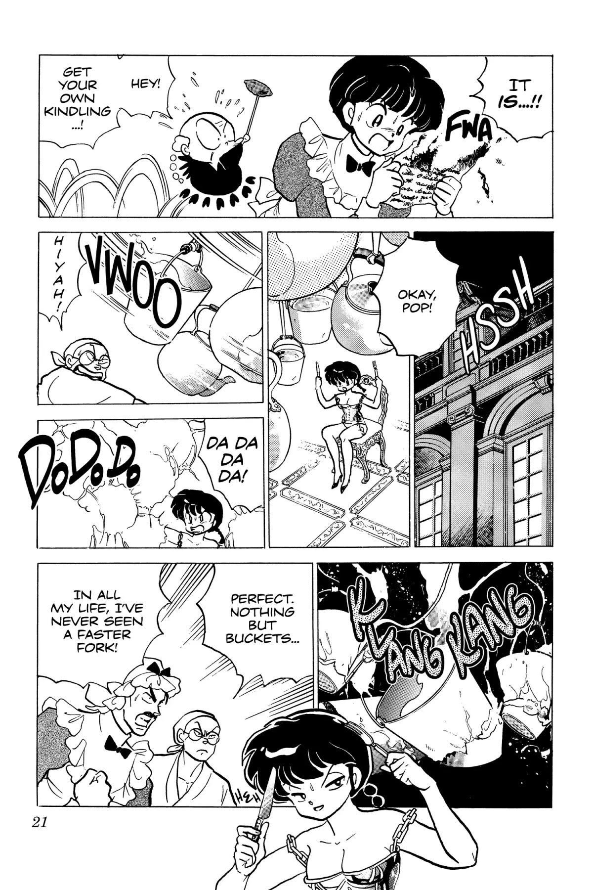 Ranma 1/2 Chapter 169 page 21 - Chapter 169: Bathroom Training