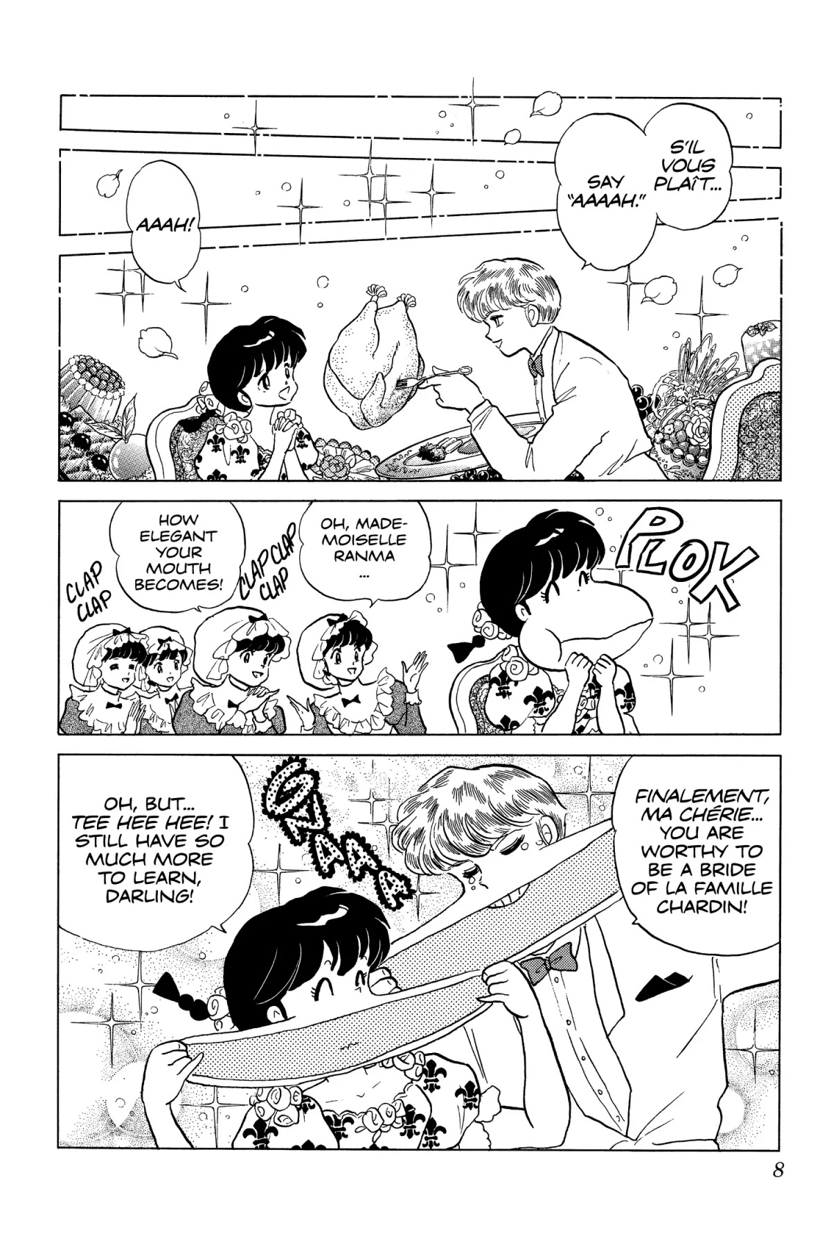 Ranma 1/2 Chapter 169 page 8 - Chapter 169: Bathroom Training