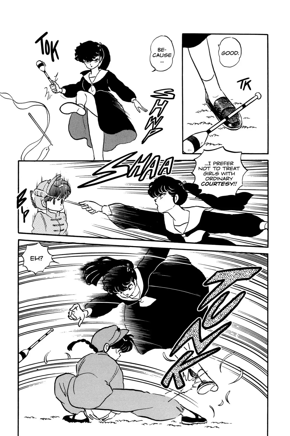 Ranma 1/2 Chapter 17 page 7 - Chapter 17: Kodachi, the Black Rose